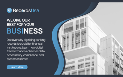Why Should Financial Institutions Digitize Their Banking Records