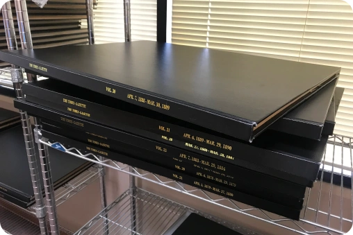 bound book and newspaper scanning