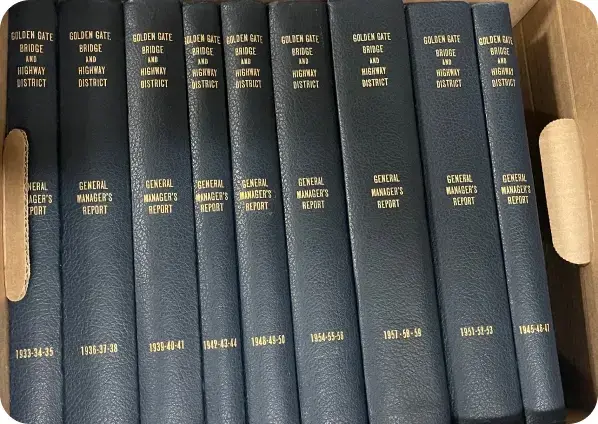 eRecordsUSA Digitized Golden Gate Bridge Field Notebooks