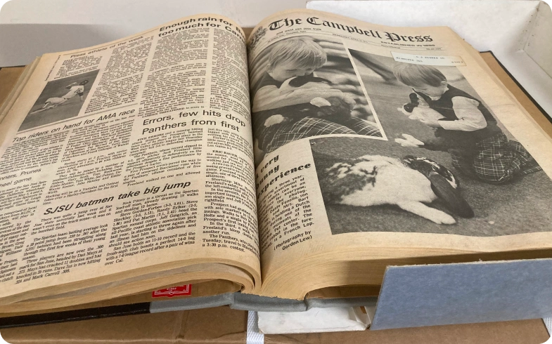 Campbell Museums Newspaper Archive Digitization