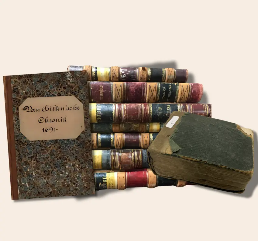 Archival scanning of bound historical volume using cradle scanner (1)